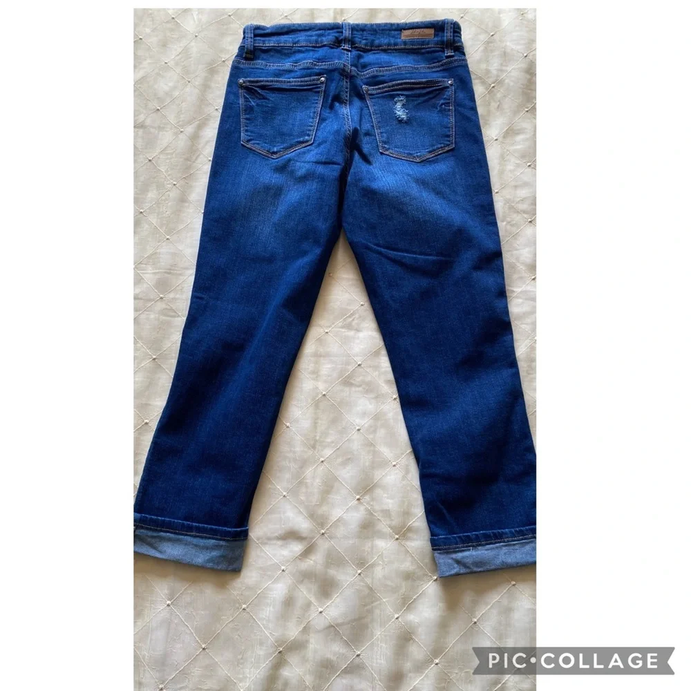 H & H Harmony & HAVOC Cropped jeans EUC - Picture 1 of 4
